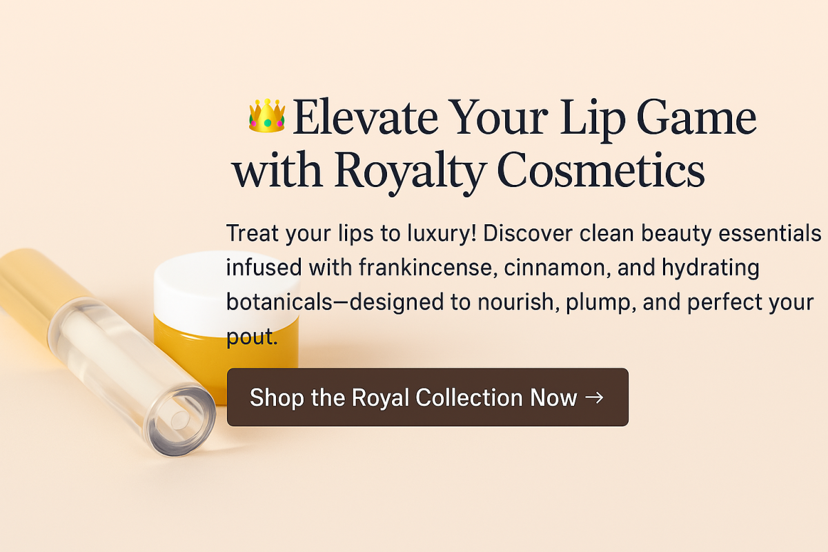 change the lip gloss to clear with a gold top